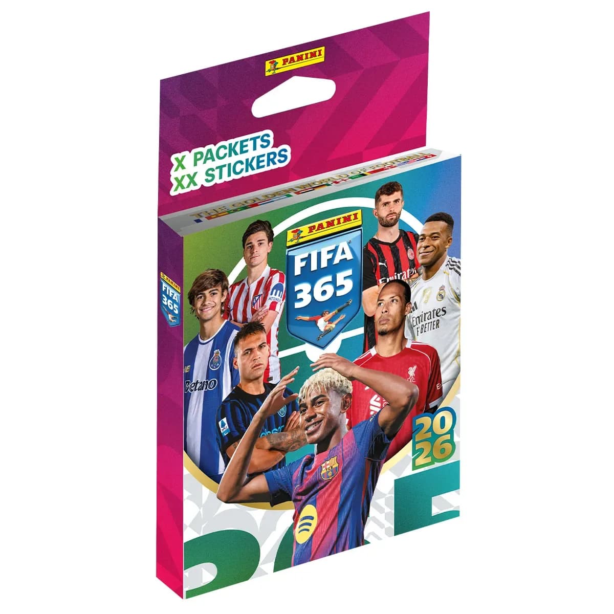 ECOBLISTER 10+1 FIFA 365 2026 STICKERS