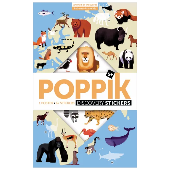 POPPIK DISCOVERY ANIMALS