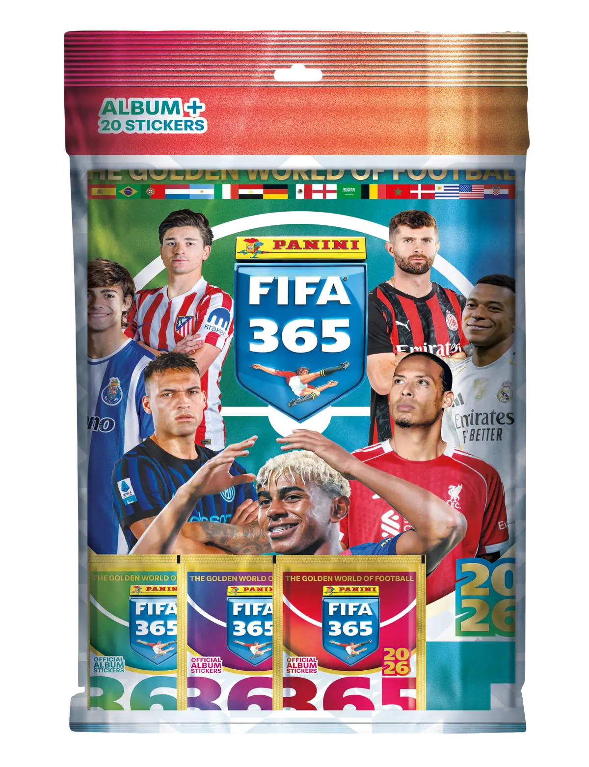 STARTER PACK FIFA 365 2026 STICKERS