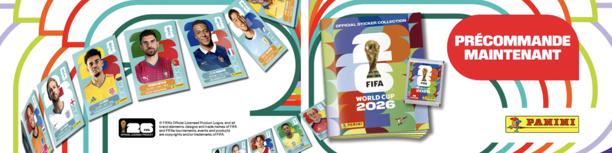 pre commande panini fifa wc 2026