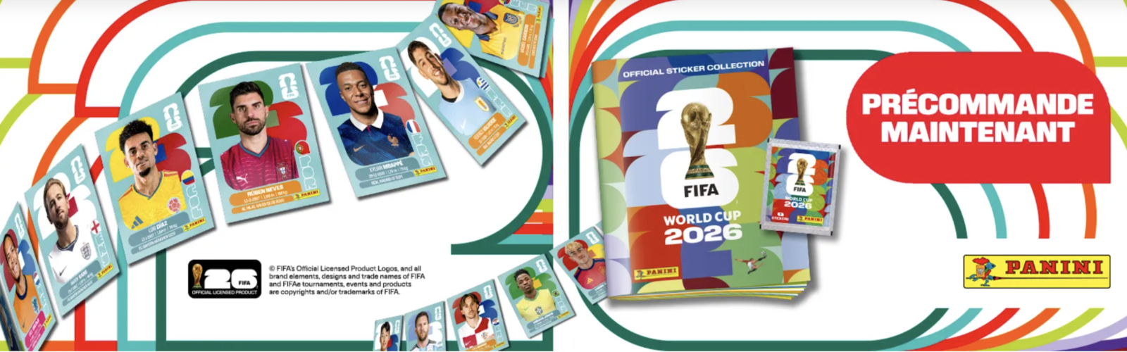 pre commande panini fifa wc 2026